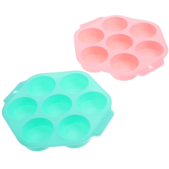 2 Pcs Pastry Mold Silicone Molds Party Cake Mold Baking Molds Mini Cake Mold Round Candy Molds Mold for Cooking