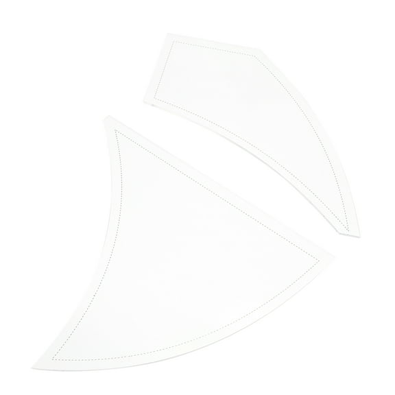 2 Pcs Patchwork Ruler Quilting Template Supplies Acrylic Templates Cut Out Windmill