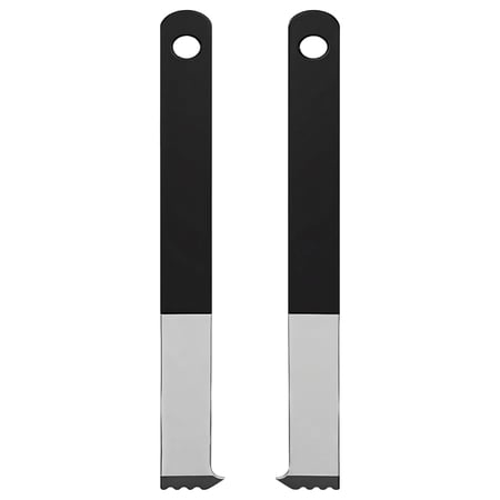 2-Pack Heavy Duty Paver Puller Tool,8.9 Inch Serrated Edge for Brick and Block Removal, Garden Patio Paving Tool, Steel Construction