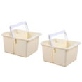 thumbnail image 1 of STRANDCHIC Paintbrush Storage Artist Brush Basins Plastic 2Set 9.5X11.5X13.5CM, 1 of 6