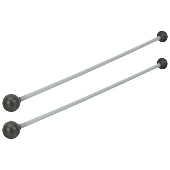 2 Pcs Percussion Drum Mallets Xylophone Marimba Instrument Student Use Black
