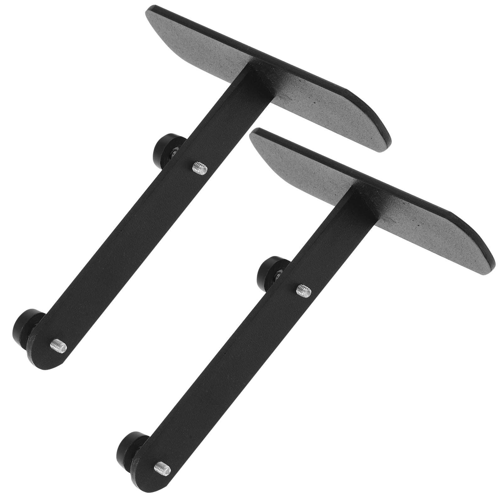 2 Pcs Perfboard Brackets Office Desk Pegboard Table Top Stand Desktop
