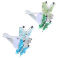 2 Pcs Perfume Decoration Clip Air Vent Clips Butterfly Vent Clips Car