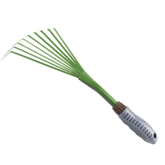 FONDOTIN Heavy Duty Rake Iron Garden Weeding Rake 2Pcs