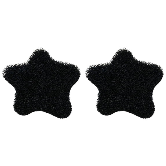 2 Pcs Pet Hair Remover for Laundry, Reusable Washer & Dryer Lint Catcher for Dog & Cat Hair, Helps Reduce Fur on Clothes, Blankets, Bedding, Couch & Car Seats, Black Star