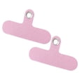 thumbnail image 1 of 2 Pcs Phone Tether Tab, Phone Tether Tab Universal Anti-Scratch Lanyard Patch Without Adhesive Strap Replacement Part for Full Cell Phone Pad Cases, 1 of 9