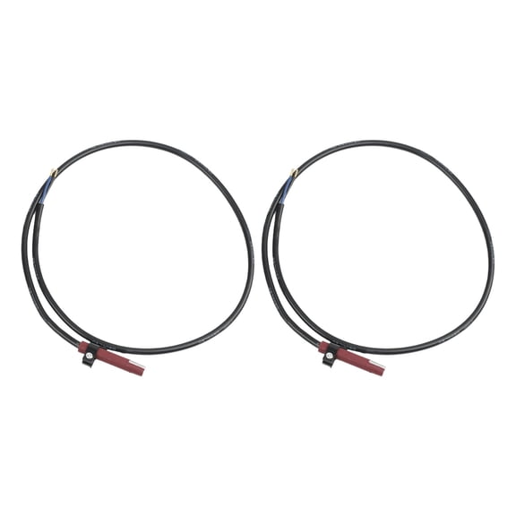 2 Pcs Photoresistor Electric Eye for QRB1 Flame Detector, Red Black Photocell Sensor for Burner Boiler Ignition System Replacement Part