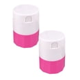 thumbnail image 1 of 2 Pcs Pill Crusher and Cutter 4-in-1, Crushes Cuts, and Stores Pills, Vitamins, Tablets.Built-in Storage Compartment, Features Stainless-Steel Blade, Portable and Travel-Friendly, 1 of 4