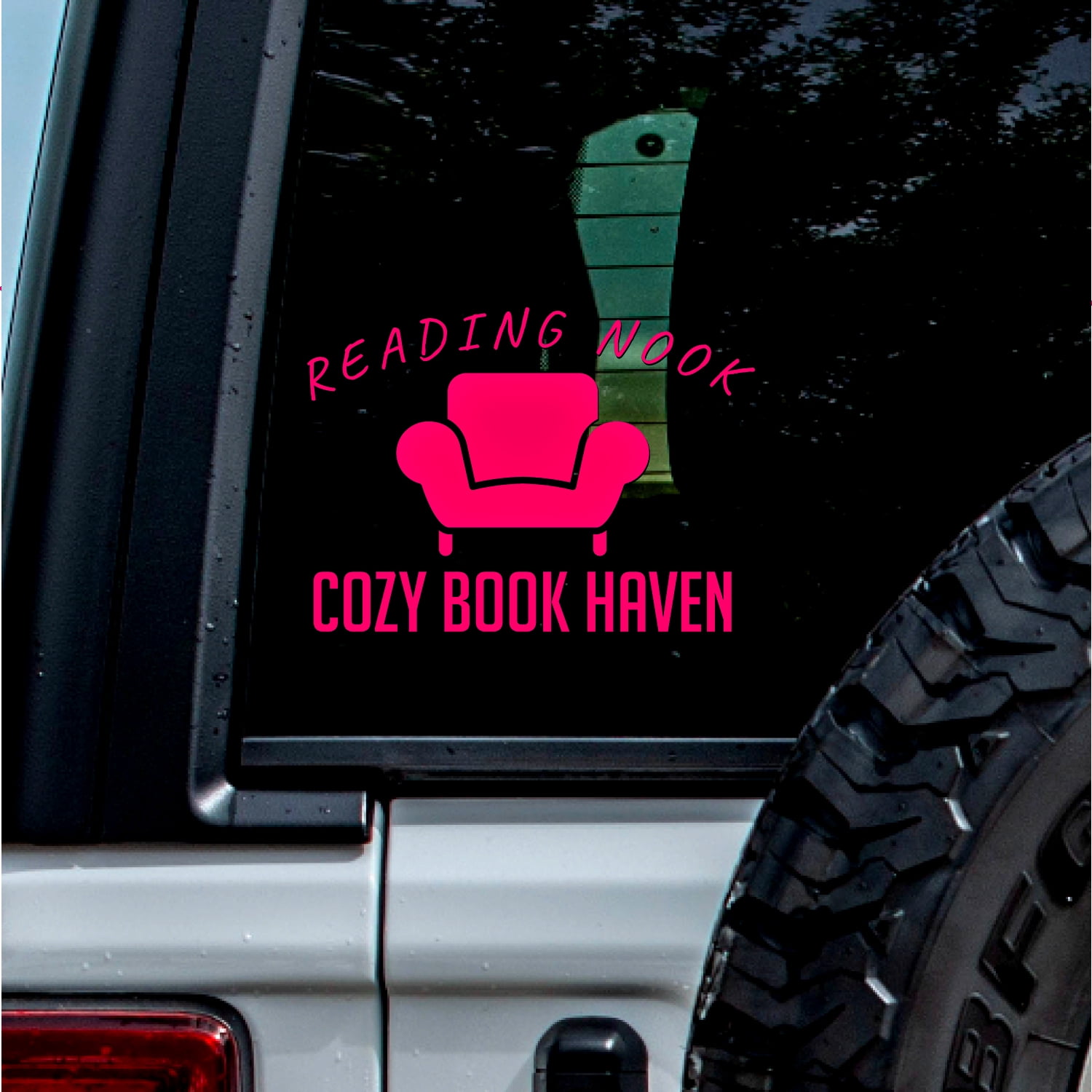 (2 Pcs, Pink, 3.9'' X 2.8'') Transparent Adhesive Decal Sticker Of ...