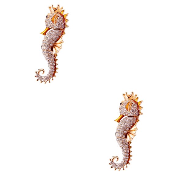 2 Pcs Pins Keychain Making Kit Wallet Beach Tote Bag Yellow