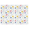 thumbnail image 1 of 2 Pcs Pioneer Flower Floral Print Pattern Funny Kitchen Towels, Microfiber Dish Towels, Kitchen Tea Towels Set 18" X 26", 1 of 6