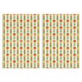 thumbnail image 1 of 2 Pcs Pioneer Flower Floral Print Pattern Funny Kitchen Towels, Microfiber Dish Towels, Kitchen Tea Towels Set 18" X 26", 1 of 6