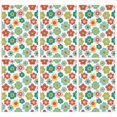 thumbnail image 1 of 2 Pcs Pioneer Flower Floral Print Pattern Kitchen Towels, Funny Microfiber Dish Towel Set, 18" X 26" Tea Towels, 1 of 6
