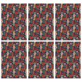 thumbnail image 1 of 2 Pcs Pioneer Flower Floral Print Pattern Kitchen Towels, Funny Microfiber Dish Towel Set, 18" X 26" Tea Towels, 1 of 6