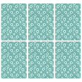 thumbnail image 1 of 2 Pcs Pioneer Flower Floral Print Pattern Kitchen Towels, Funny Microfiber Dish Towel Set, 18" X 26" Tea Towels, 1 of 6