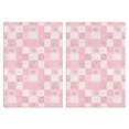 thumbnail image 1 of 2 Pcs Pioneer Flower Floral Print Pattern Kitchen Towels, Funny Microfiber Dish Towel Set, 18" X 26" Tea Towels, 1 of 6