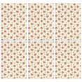 thumbnail image 1 of 2 Pcs Pioneer Flower Floral Print Pattern Kitchen Towels, Funny Microfiber Dish Towel Set, 18" X 26" Tea Towels, 1 of 6