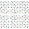 thumbnail image 1 of 2 Pcs Pioneer Flower Floral Print Pattern Kitchen Towels, Funny Microfiber Dish Towel Set, 18" X 26" Tea Towels, 1 of 6