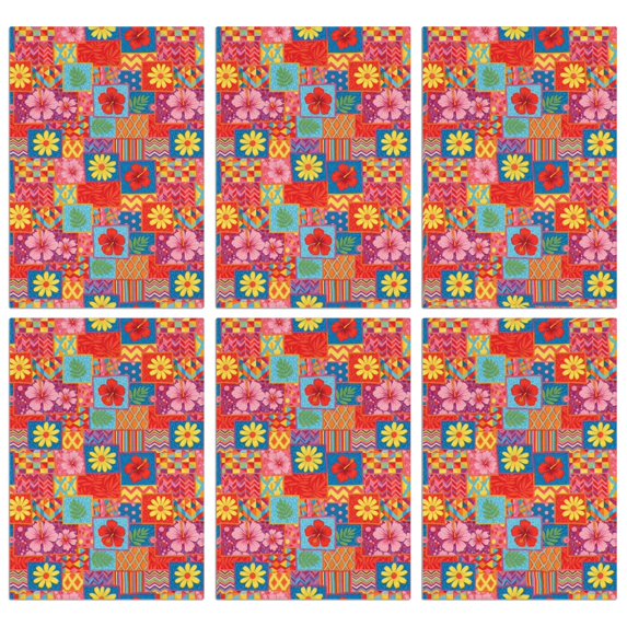 2 Pcs Pioneer Flower Floral Print Pattern Kitchen Towels, Funny Microfiber Dish Towel Set, 18" X 26" Tea Towels