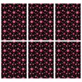 thumbnail image 1 of 2 Pcs Pioneer Flower Floral Print Pattern Kitchen Towels, Funny Microfiber Dish Towel Set, 18" X 26" Tea Towels, 1 of 6