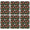 thumbnail image 1 of 2 Pcs Pioneer Flower Floral Print Pattern Kitchen Towels, Funny Microfiber Dish Towel Set, 18" X 26" Tea Towels, 1 of 6