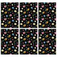thumbnail image 1 of 2 Pcs Pioneer Flower Floral Print Pattern Kitchen Towels, Funny Microfiber Dish Towel Set, 18" X 26" Tea Towels, 1 of 6