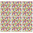 thumbnail image 1 of 2 Pcs Pioneer Flower Floral Print Pattern Kitchen Towels, Funny Microfiber Dish Towel Set, 18" X 26" Tea Towels, 1 of 6