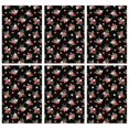thumbnail image 1 of 2 Pcs Pioneer Flower Floral Print Pattern Kitchen Towels, Funny Microfiber Dish Towel Set, 18" X 26" Tea Towels, 1 of 6