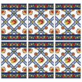 thumbnail image 1 of 2 Pcs Pioneer Flower Floral Print Pattern Kitchen Towels, Funny Microfiber Dish Towel Set, 18" X 26" Tea Towels, 1 of 6