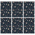 thumbnail image 1 of 2 Pcs Pioneer Flower Floral Print Pattern Kitchen Towels, Funny Microfiber Dish Towel Set, 18" X 26" Tea Towels, 1 of 6