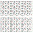 thumbnail image 1 of 2 Pcs Pioneer Flower Floral Print Pattern Kitchen Towels, Funny Microfiber Dish Towel Set, 18" X 26" Tea Towels, 1 of 6