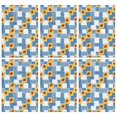 thumbnail image 1 of 2 Pcs Pioneer Flower Floral Print Pattern Kitchen Towels, Funny Microfiber Dish Towel Set, 18" X 26" Tea Towels, 1 of 6