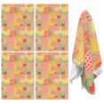 thumbnail image 1 of 2 Pcs Pioneer Flower Floral Print Pattern Kitchen Towels, Funny Microfiber Dish Towel Set, 18" X 26" Tea Towels, 1 of 6