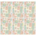 thumbnail image 1 of 2 Pcs Pioneer Flower Floral Print Pattern Kitchen Towels, Funny Microfiber Dish Towel Set, 18" X 26" Tea Towels, 1 of 6