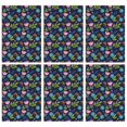 thumbnail image 1 of 2 Pcs Pioneer Flower Floral Print Pattern Kitchen Towels, Funny Microfiber Dish Towel Set, 18" X 26" Tea Towels, 1 of 6