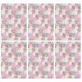 thumbnail image 1 of 2 Pcs Pioneer Flower Floral Print Pattern Kitchen Towels, Funny Microfiber Dish Towel Set, 18" X 26" Tea Towels, 1 of 6