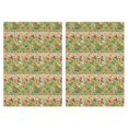 thumbnail image 1 of 2 Pcs Pioneer Flower Floral Print Pattern Kitchen Towels, Funny Microfiber Dish Towel Set, 18" X 26" Tea Towels, 1 of 6