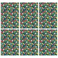 thumbnail image 1 of 2 Pcs Pioneer Flower Floral Print Pattern Kitchen Towels, Funny Microfiber Dish Towel Set, 18" X 26" Tea Towels, 1 of 6