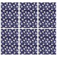 thumbnail image 1 of 2 Pcs Pioneer Flower Floral Print Pattern Kitchen Towels, Funny Microfiber Dish Towel Set, 18" X 26" Tea Towels, 1 of 6