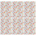 thumbnail image 1 of 6 Pcs Pioneer Flower Floral Print Pattern Kitchen Towels, Funny Microfiber Dish Towel Set, 18" X 26" Tea Towels, 1 of 6