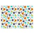 thumbnail image 1 of 2 Pcs Pioneer Flower Floral Print Pattern Kitchen Towels, Funny Microfiber Dish Towel Set, 18" X 26" Tea Towels, 1 of 6