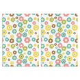 thumbnail image 1 of 2 Pcs Pioneer Flower Floral Print Pattern Kitchen Towels, Funny Microfiber Dish Towel Set, 18" X 26" Tea Towels, 1 of 6