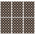 thumbnail image 1 of 2 Pcs Pioneer Flower Floral Print Pattern Kitchen Towels, Funny Microfiber Dish Towel Set, 18" X 26" Tea Towels, 1 of 6