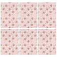thumbnail image 1 of 2 Pcs Pioneer Flower Floral Print Pattern Kitchen Towels, Funny Microfiber Dish Towel Set, 18" X 26" Tea Towels, 1 of 6
