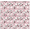 thumbnail image 1 of 2 Pcs Pioneer Flower Floral Print Pattern Kitchen Towels, Funny Microfiber Dish Towel Set, 18" X 26" Tea Towels, 1 of 6