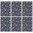 thumbnail image 1 of 2 Pcs Pioneer Flower Floral Print Pattern Kitchen Towels, Funny Microfiber Dish Towel Set, 18" X 26" Tea Towels, 1 of 6