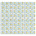 thumbnail image 1 of 2 Pcs Pioneer Flower Floral Print Pattern Kitchen Towels, Funny Microfiber Dish Towel Set, 18" X 26" Tea Towels, 1 of 6