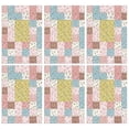 thumbnail image 1 of 2 Pcs Pioneer Flower Floral Print Pattern Kitchen Towels, Funny Microfiber Dish Towel Set, 18" X 26" Tea Towels, 1 of 6