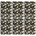 thumbnail image 1 of 2 Pcs Pioneer Flower Floral Print Pattern Kitchen Towels, Funny Microfiber Dish Towel Set, 18" X 26" Tea Towels, 1 of 6