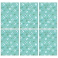 thumbnail image 1 of 2 Pcs Pioneer Flower Floral Print Pattern Kitchen Towels, Funny Microfiber Dish Towel Set, 18" X 26" Tea Towels, 1 of 6